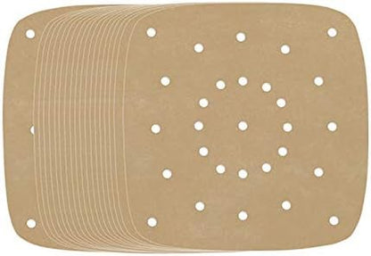 Perforated 8.5 Inch Air Fryer Parchment Paper Liners, 200Pcs